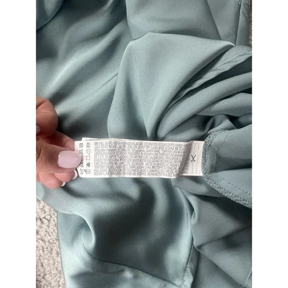 Forever 21 Slip Dress Women's Small Satin Y2K Romantic Fairy Coquette Mini - Picture 7 of 7